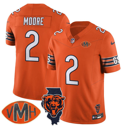 Women's Chicago Bears Honor Virginia Halas McCaskey Jersey - All Stitched CHIBEA_KDZ - KINDOZY