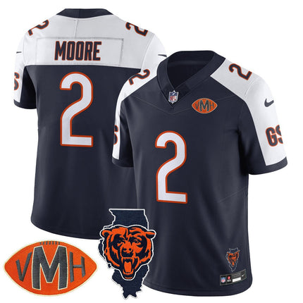 Women's Chicago Bears Honor Virginia Halas McCaskey Jersey - All Stitched CHIBEA_KDZ - KINDOZY
