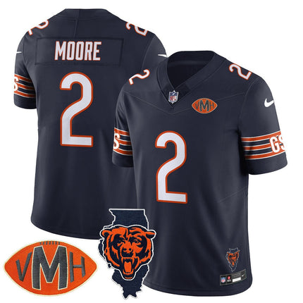 Women's Chicago Bears Honor Virginia Halas McCaskey Jersey - All Stitched CHIBEA_KDZ - KINDOZY