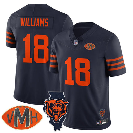 Women's Chicago Bears Honor Virginia Halas McCaskey Jersey - All Stitched CHIBEA_KDZ - KINDOZY