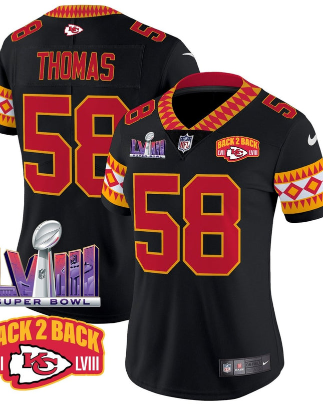 Women's Chiefs Special Vapor Limited Jersey - All Stitched KCCHI_KDZ - KINDOZY