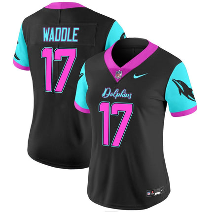 Women's Dolphins Miami Vice Vapor Limited Jersey - All Stitched MIA_KDZ - KINDOZY