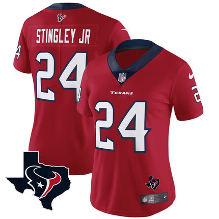 Women's Houston Texans Vapor Limited Jersey - All Stitched HOUTEX_KDZ - KINDOZY