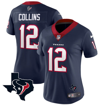 Women's Houston Texans Vapor Limited Jersey - All Stitched HOUTEX_KDZ - KINDOZY