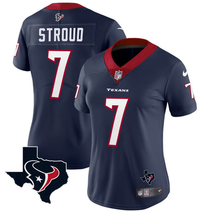 Women's Houston Texans Vapor Limited Jersey - All Stitched HOUTEX_KDZ - KINDOZY