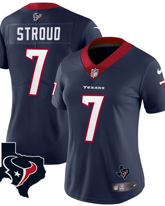 Women's Houston Texans Vapor Limited Jersey - All Stitched HOUTEX_KDZ - KINDOZY