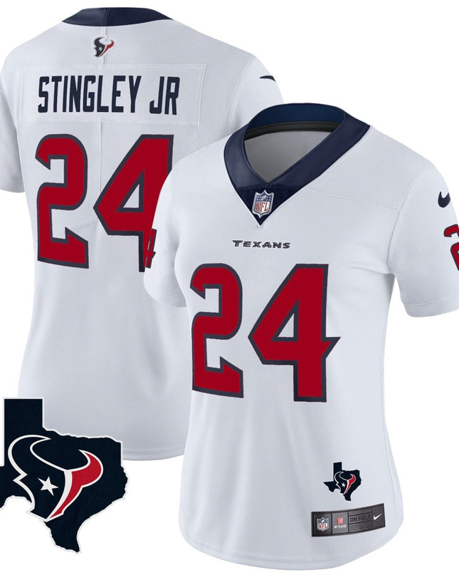 Women's Houston Texans Vapor Limited Jersey - All Stitched HOUTEX_KDZ - KINDOZY