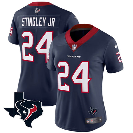 Women's Houston Texans Vapor Limited Jersey - All Stitched HOUTEX_KDZ - KINDOZY