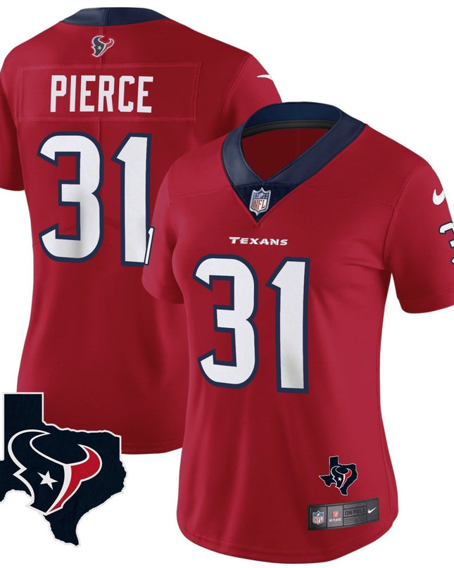 Women's Houston Texans Vapor Limited Jersey - All Stitched HOUTEX_KDZ - KINDOZY