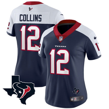 Women's Houston Texans Vapor Limited Jersey - All Stitched HOUTEX_KDZ - KINDOZY