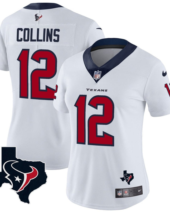 Women's Houston Texans Vapor Limited Jersey - All Stitched HOUTEX_KDZ - KINDOZY
