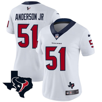 Women's Houston Texans Vapor Limited Jersey - All Stitched HOUTEX_KDZ - KINDOZY
