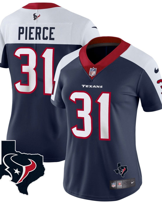 Women's Houston Texans Vapor Limited Jersey - All Stitched HOUTEX_KDZ - KINDOZY