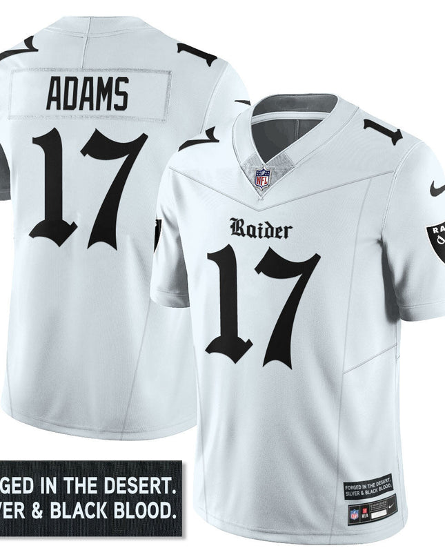 Women's Las Vegas Raiders 'Gothic Silver State Edition' Vapor Limited Jersey - All Stitched LVRAI_KDZ - KINDOZY