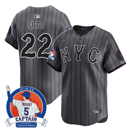 Women's New York Mets David Wright "Mets Legend" Jersey - All Stitched - KINDOZY