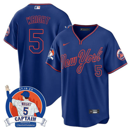 Women's New York Mets David Wright "Mets Legend" Jersey - All Stitched - KINDOZY