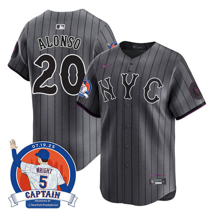 Women's New York Mets David Wright "Mets Legend" Jersey - All Stitched - KINDOZY
