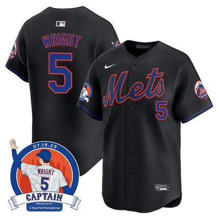 Women's New York Mets David Wright "Mets Legend" Jersey - All Stitched - KINDOZY