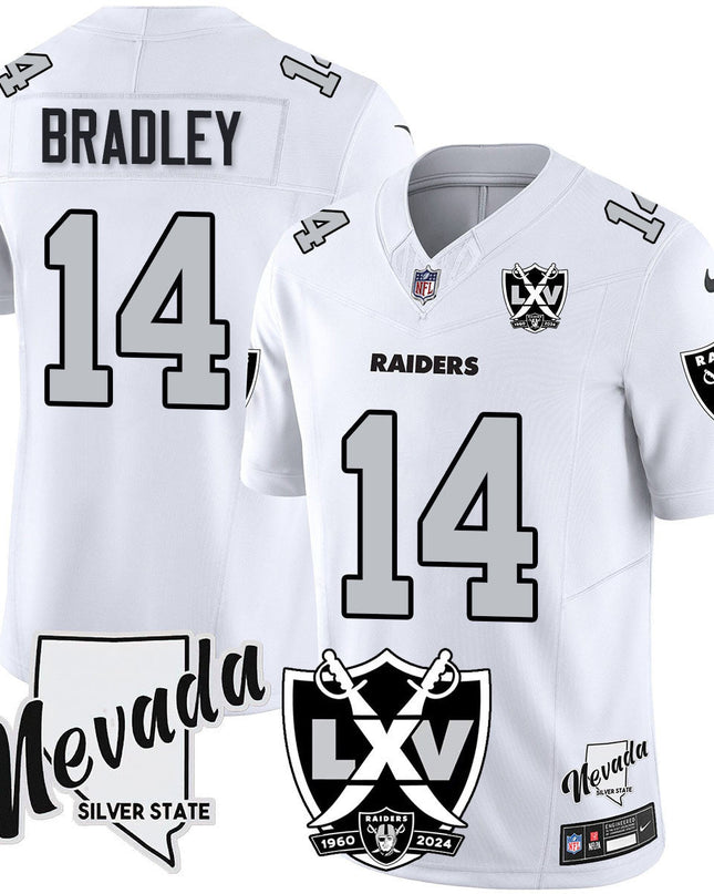 Women's Raiders 2024 Vapor Limited Jersey - 65th Anniversary - All Stitched LVRAI_KDZ - KINDOZY