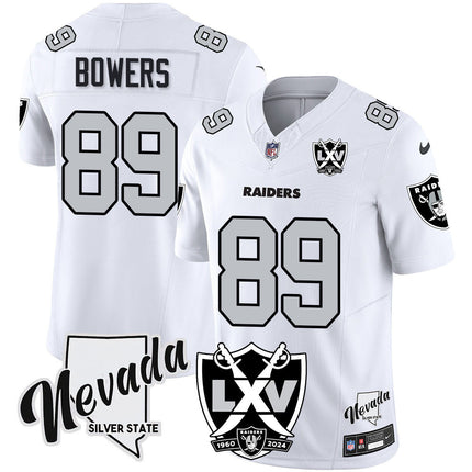 Women's Raiders 2024 Vapor Limited Jersey - 65th Anniversary - All Stitched LVRAI_KDZ - KINDOZY