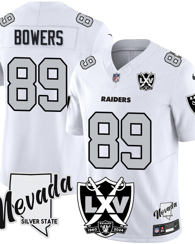 Women's Raiders 2024 Vapor Limited Jersey - 65th Anniversary - All Stitched LVRAI_KDZ - KINDOZY