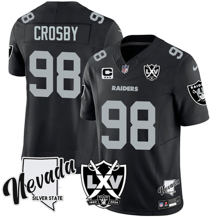 Women's Raiders 2024 Vapor Limited Jersey - 65th Anniversary - All Stitched LVRAI_KDZ - KINDOZY