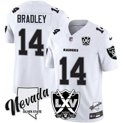 Women's Raiders 2024 Vapor Limited Jersey - 65th Anniversary - All Stitched LVRAI_KDZ - KINDOZY