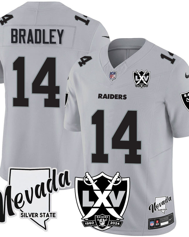 Women's Raiders 2024 Vapor Limited Jersey - 65th Anniversary - All Stitched LVRAI_KDZ - KINDOZY