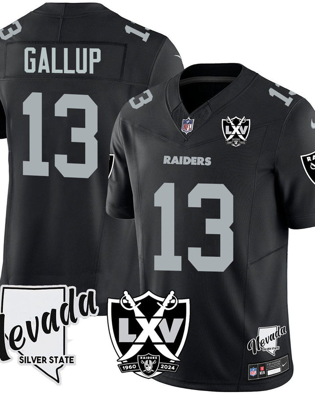 Women's Raiders 2024 Vapor Limited Jersey - 65th Anniversary - All Stitched LVRAI_KDZ - KINDOZY