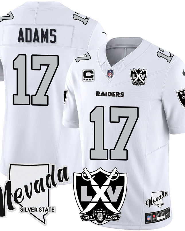 Women's Raiders 2024 Vapor Limited Jersey - 65th Anniversary - All Stitched LVRAI_KDZ - KINDOZY