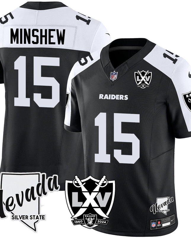 Women's Raiders 2024 Vapor Limited Jersey - 65th Anniversary - All Stitched LVRAI_KDZ - KINDOZY