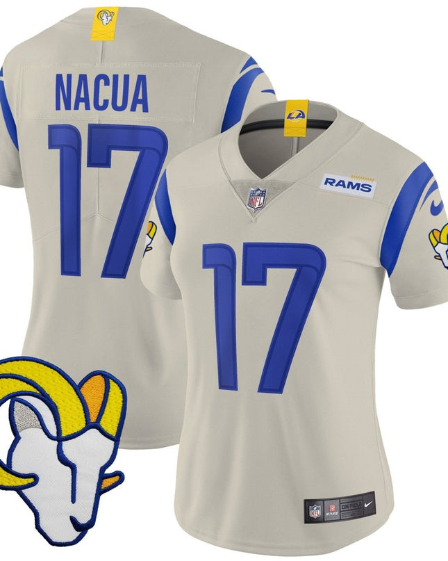 Women's Rams Vapor Limited Jersey V2 - All Stitched LAR_KDZ - KINDOZY