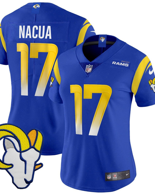 Women's Rams Vapor Limited Jersey V2 - All Stitched LAR_KDZ - KINDOZY