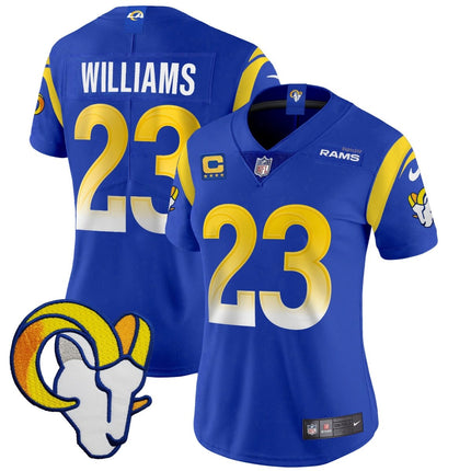 Women's Rams Vapor Limited Jersey V2 - All Stitched LAR_KDZ - KINDOZY
