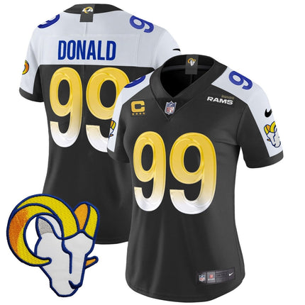 Women's Rams Vapor Limited Jersey V2 - All Stitched LAR_KDZ - KINDOZY