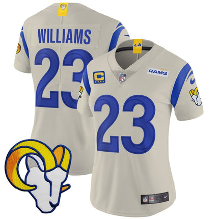 Women's Rams Vapor Limited Jersey V2 - All Stitched LAR_KDZ - KINDOZY