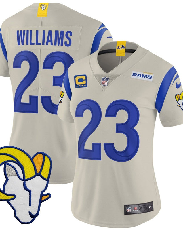 Women's Rams Vapor Limited Jersey V2 - All Stitched LAR_KDZ - KINDOZY