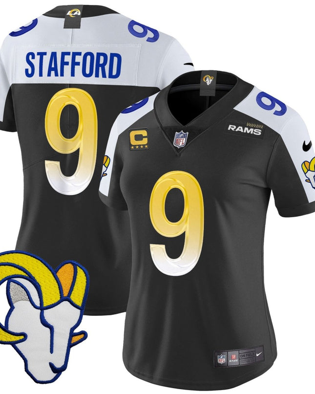 Women's Rams Vapor Limited Jersey V2 - All Stitched LAR_KDZ - KINDOZY
