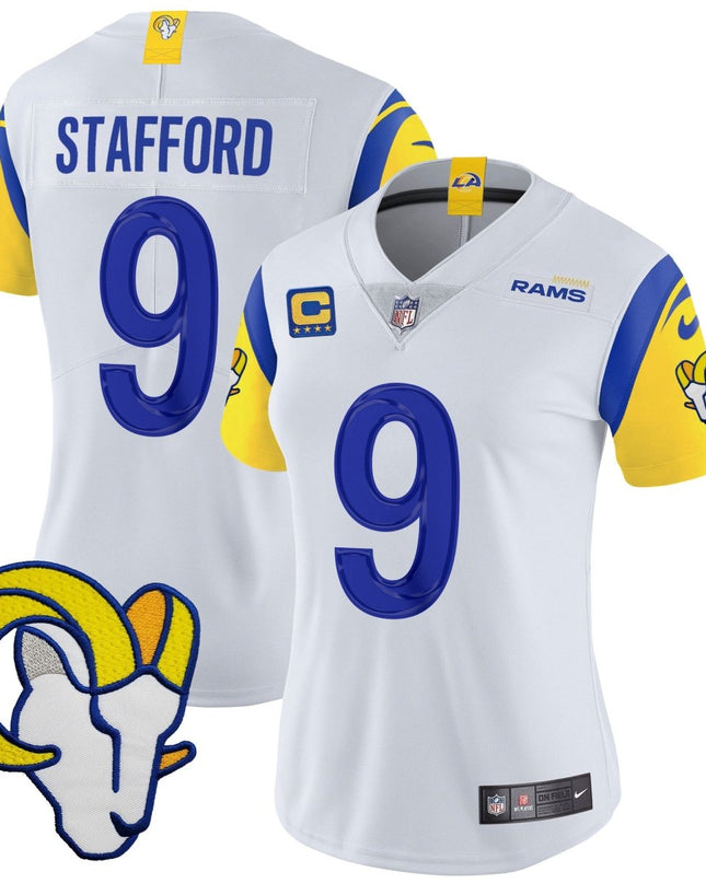 Women's Rams Vapor Limited Jersey V2 - All Stitched LAR_KDZ - KINDOZY