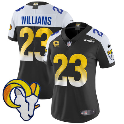 Women's Rams Vapor Limited Jersey V2 - All Stitched LAR_KDZ - KINDOZY