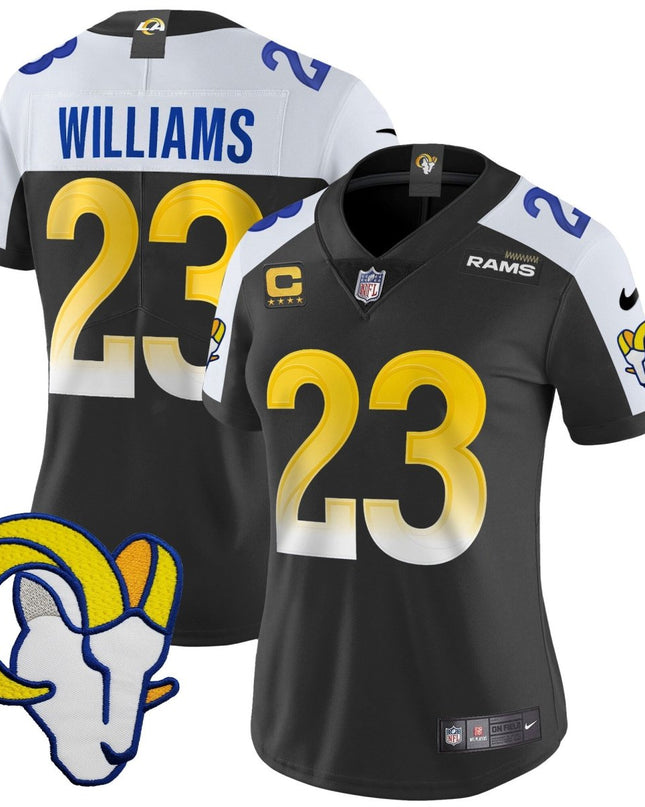 Women's Rams Vapor Limited Jersey V2 - All Stitched LAR_KDZ - KINDOZY