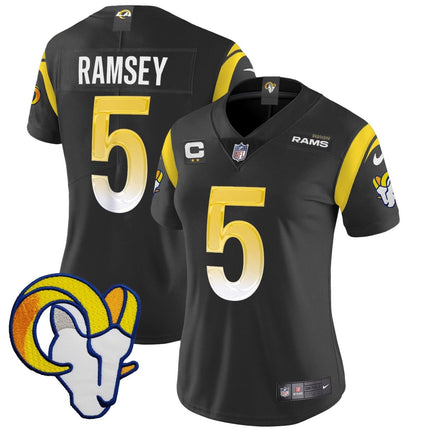 Women's Rams Vapor Limited Jersey V2 - All Stitched LAR_KDZ - KINDOZY