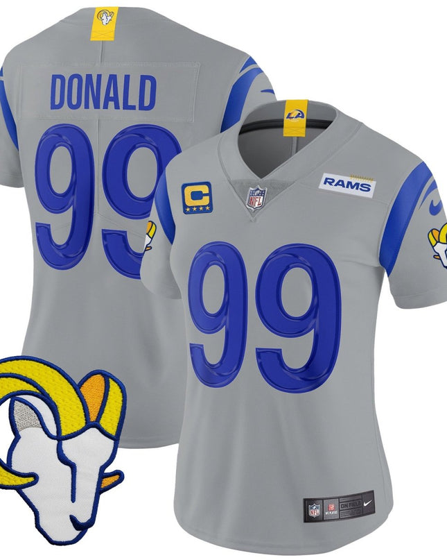 Women's Rams Vapor Limited Jersey V2 - All Stitched LAR_KDZ - KINDOZY