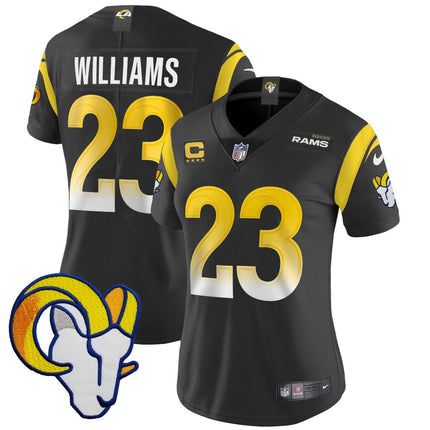 Women's Rams Vapor Limited Jersey V2 - All Stitched LAR_KDZ - KINDOZY