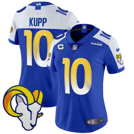 Women's Rams Vapor Limited Jersey V2 - All Stitched LAR_KDZ - KINDOZY