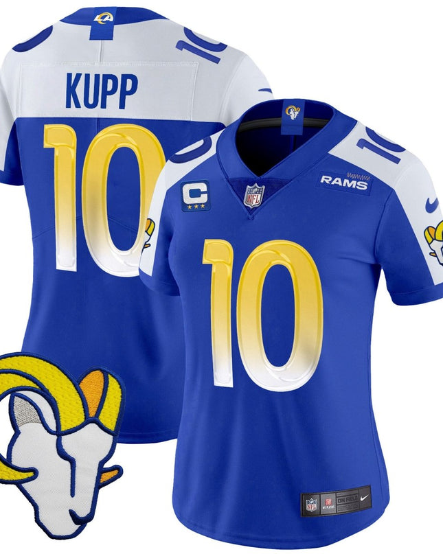 Women's Rams Vapor Limited Jersey V2 - All Stitched LAR_KDZ - KINDOZY