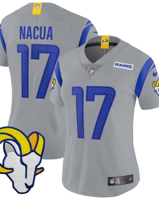 Women's Rams Vapor Limited Jersey V2 - All Stitched LAR_KDZ - KINDOZY