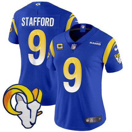 Women's Rams Vapor Limited Jersey V2 - All Stitched LAR_KDZ - KINDOZY