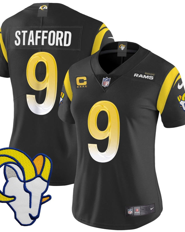 Women's Rams Vapor Limited Jersey V2 - All Stitched LAR_KDZ - KINDOZY