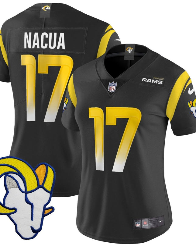 Women's Rams Vapor Limited Jersey V2 - All Stitched LAR_KDZ - KINDOZY